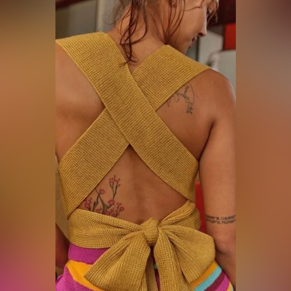 Free people beach orchid multi way convertible shirt